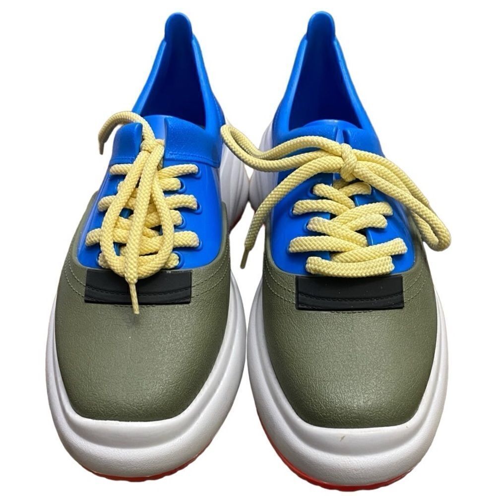 New Melissa Plastic Sneakers GreenFlex